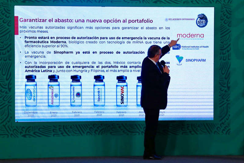 México envió 400 mil jeringas a Cuba: Marcelo Ebrard