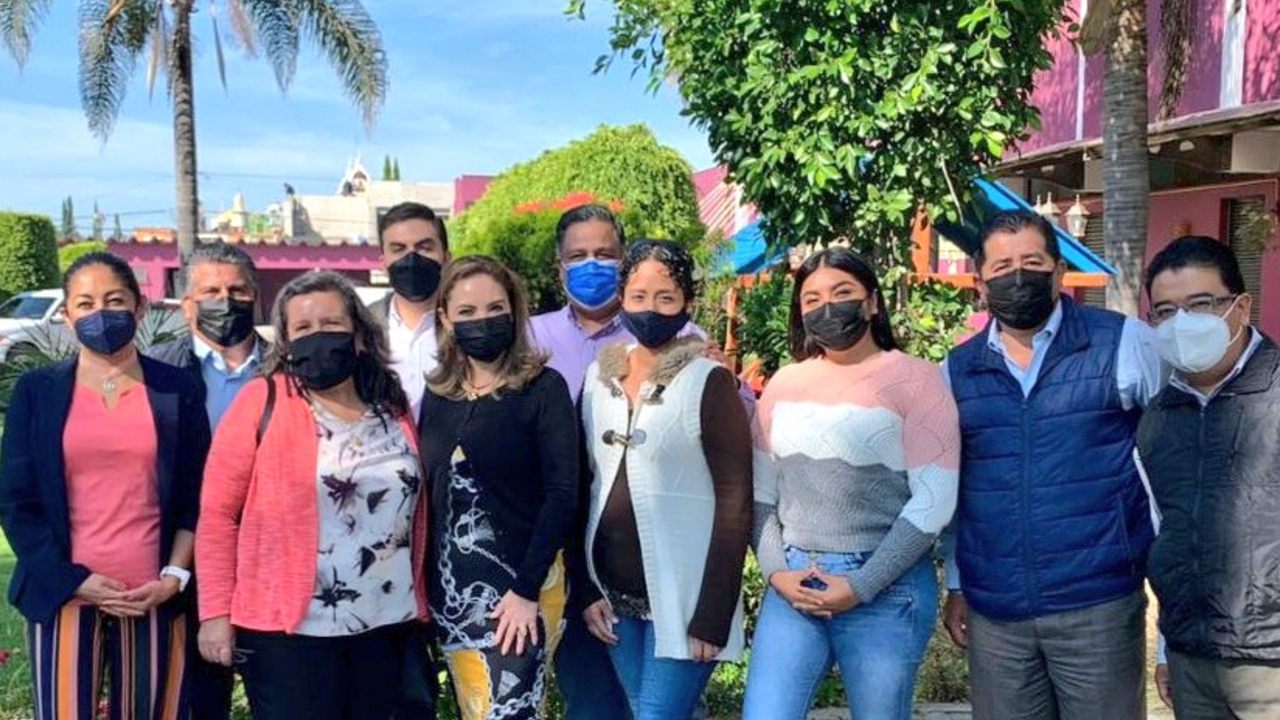 Paola Angón se reunió con su equipo de regidores con el fin priorizar las necesidades de San Pedro Cholula 