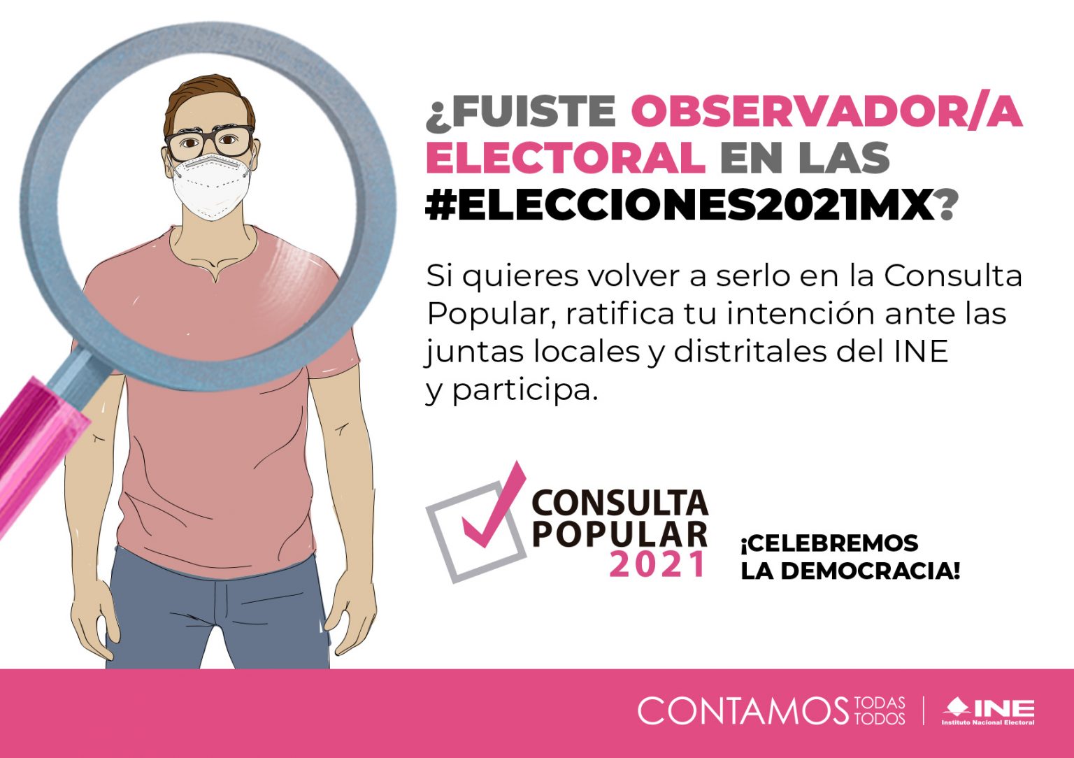 23 de julio, último día para registrarse como observadores de la consulta popular