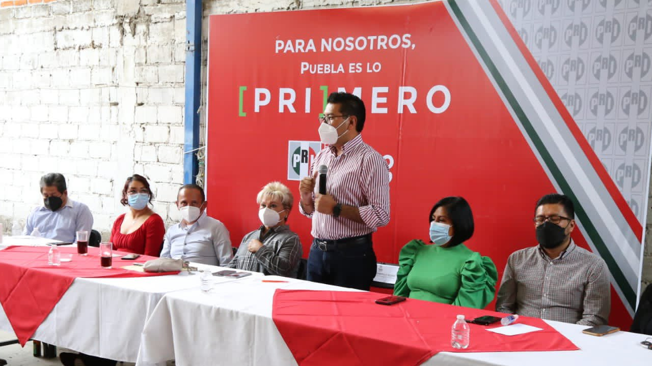 Dirigencia Estatal del PRI se reunió en Cuautlancingo 