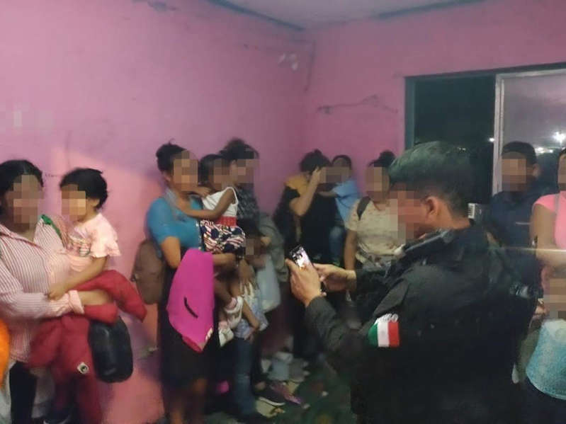 Encuentran a 50 migrantes en la frontera norte de Tamaulipas