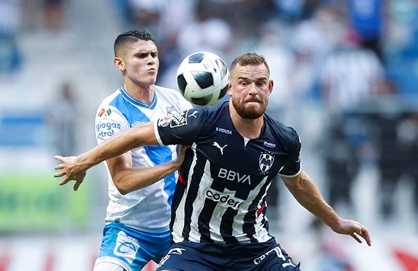 Puebla le robó el empate a Rayados en Monterrey