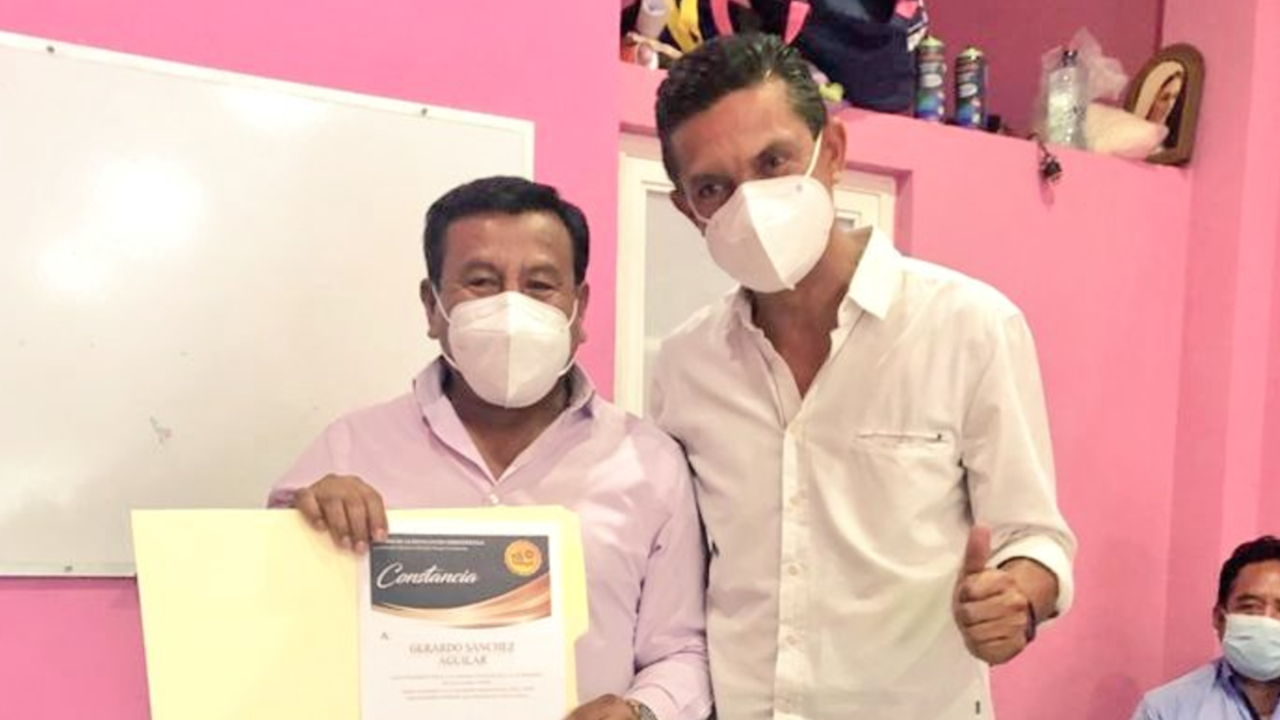 Dirigente estatal del PRD se reunió con el Presidente Electo de Coronango