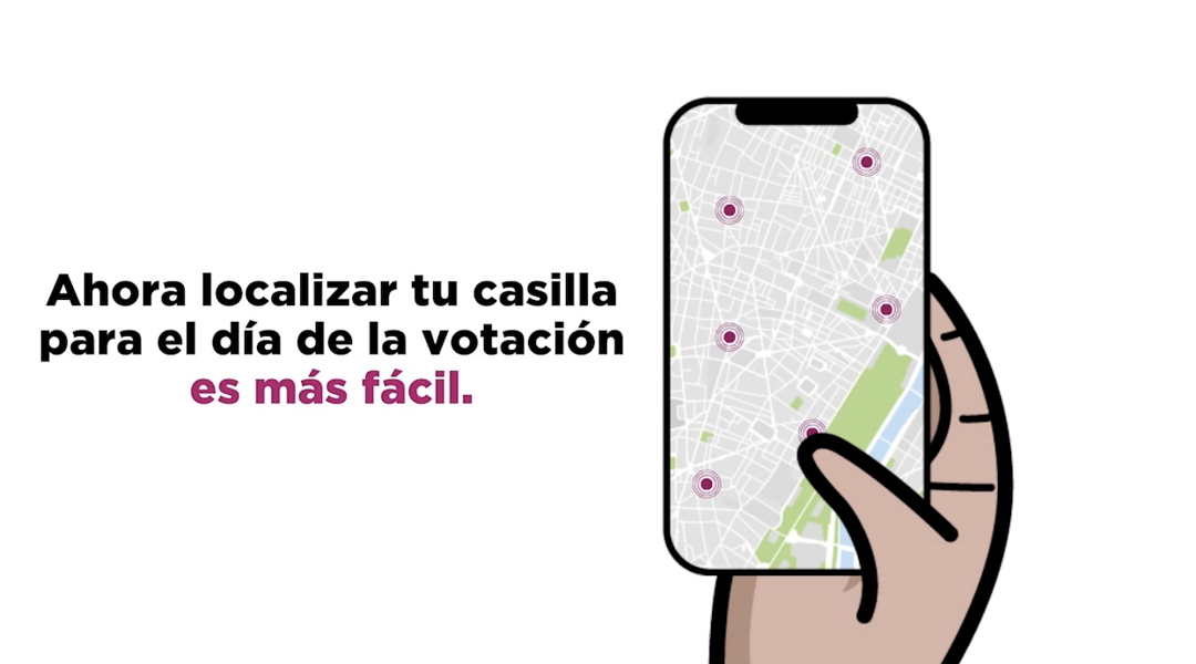 Ubica tu casilla para votar el 6 de junio