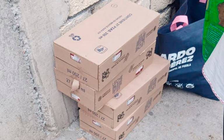 Ayuntamiento de Puebla se deslinda de entrega de leche en Bosques de San Sebastián