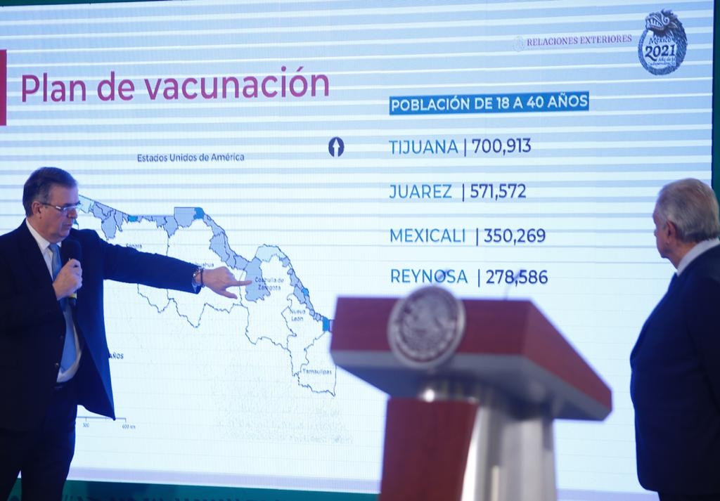 Personas de 18 a 40 años de frontera norte recibirán vacunas de J&J donadas por EU