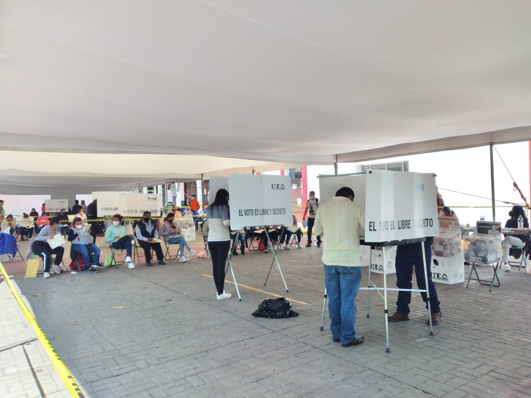 Así se desarrolla la jornada electoral en Papalotla y Panzacola