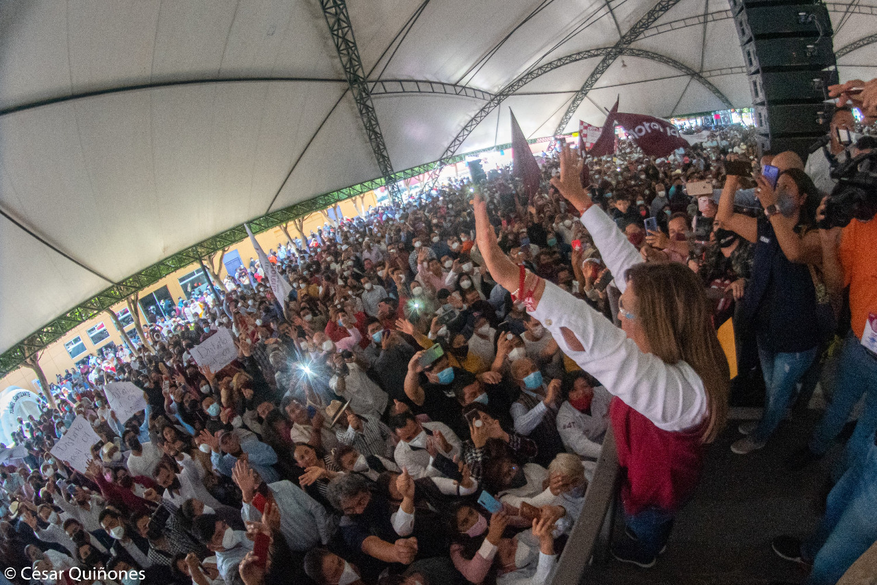 "Como su gobernadora haré una verdadera transformación por Tlaxcala" ; Lorena Cuéllar  (Galería)