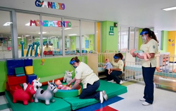 Guarderías del IMSS reabren con estrictas medidas contra COVID-19