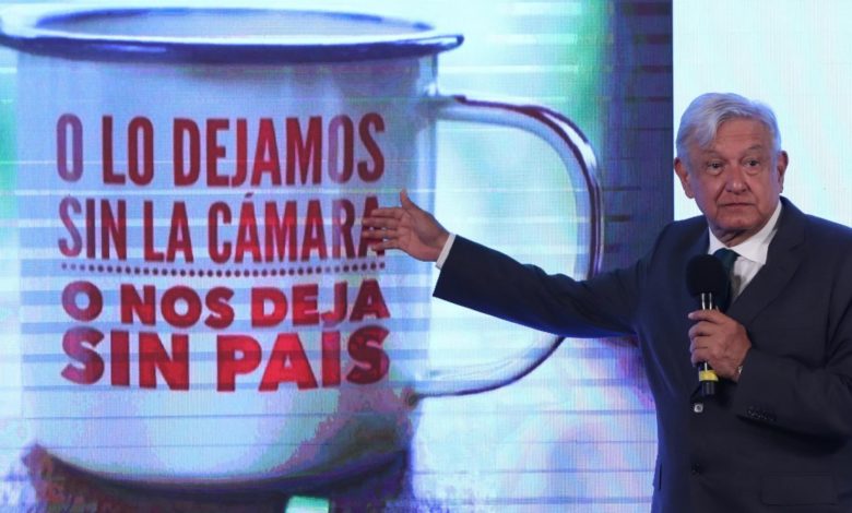 AMLO insiste que derrota de Morena en CDMX fue culpa de “manejo informativo perverso y tóxico”