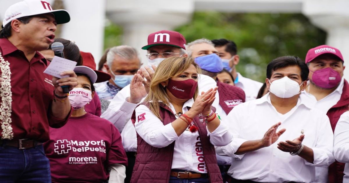 “No les voy a fallar”, afirmó la gobernadora electa ante cientos de simpatizantes