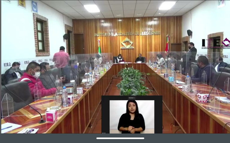 Integrantes del ITE se reunieron en busca de mejorar la seguridad en el proceso electoral.