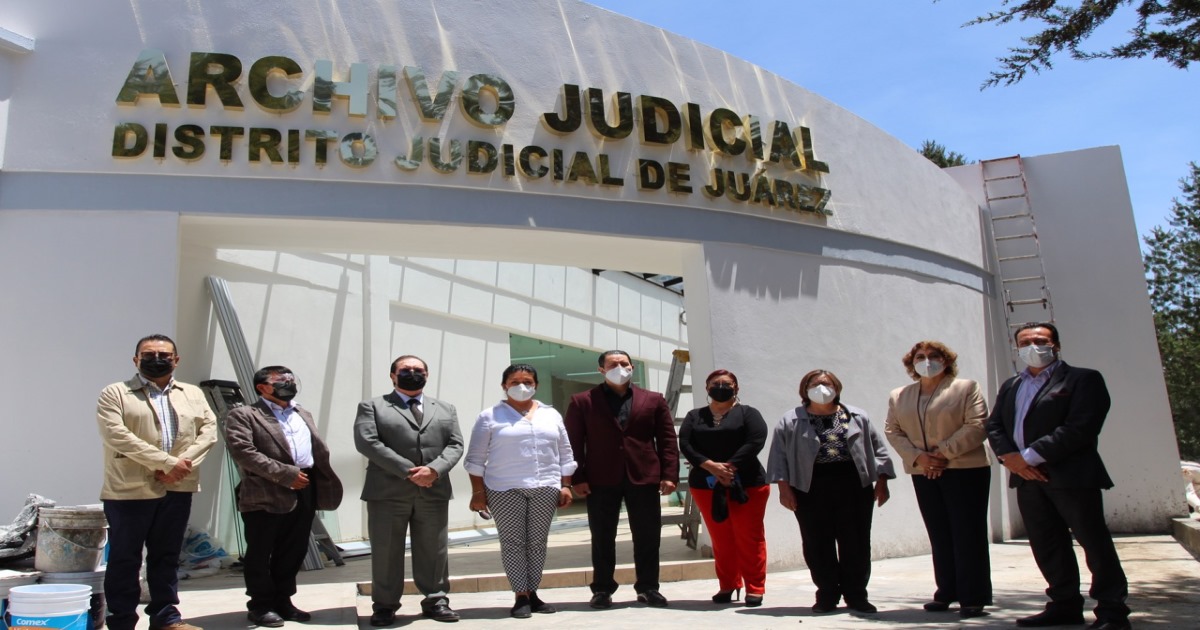 Supervisan magistrados y consejeros construcción de Casas de Justicia y Archivo Judicial