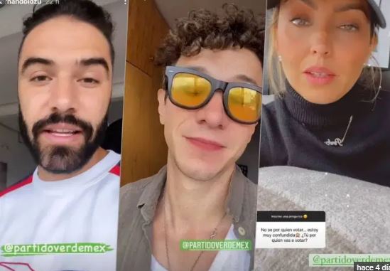 La FGR investiga a influencers por campaña a favor del Partido Verde