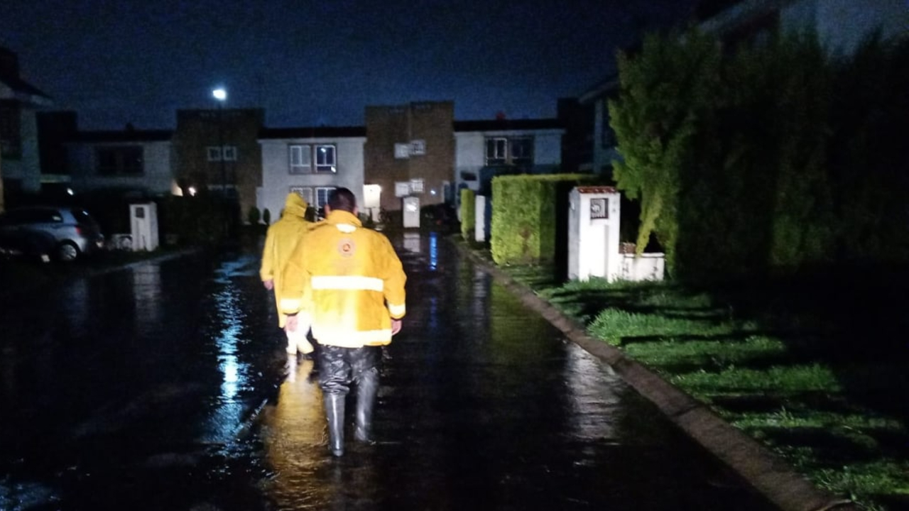 Lluvias inundan Juntas Auxiliarles de San Pedro Cholula