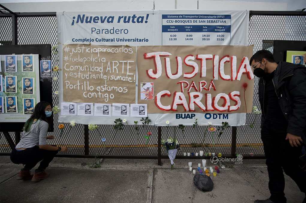 Detienen a 11 policías en Xoxtla tras fallecimiento de Carlos Portillo