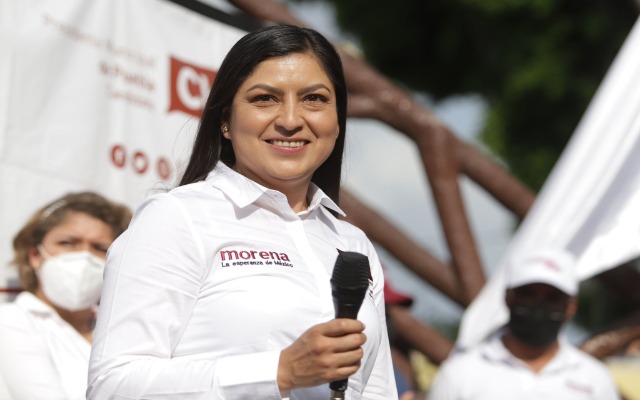 Rechazan agravar sanciones contra Claudia Rivera por actos anticipados de campaña