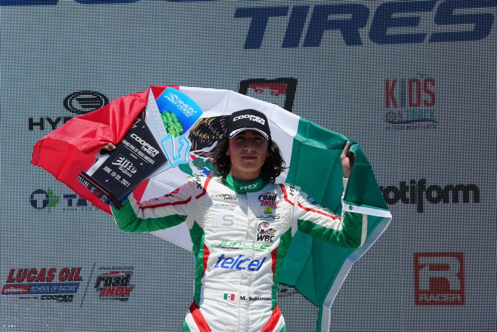 El poblano Manuel Sulaimán se coronó en el Road America