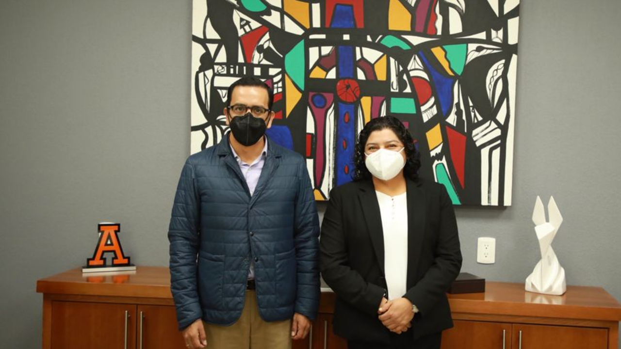 Presidenta de San Andrés Cholula se reunió con el Rector de la Universidad Anáhuac