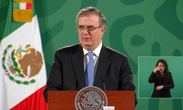 Ebrard explica supuesta participación de empresa fantasma en compra de vacunas COVID CanSino