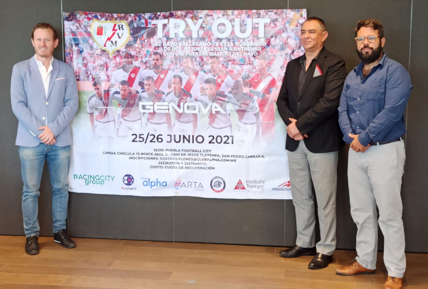 El Rayo Vallecano busca talento poblano 