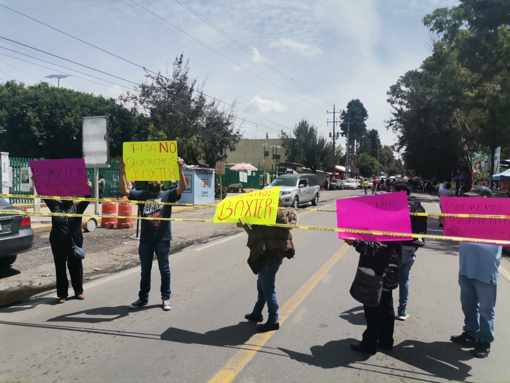 Baxter y no Pisa, enfermos renales exigen medicamentos de calidad 