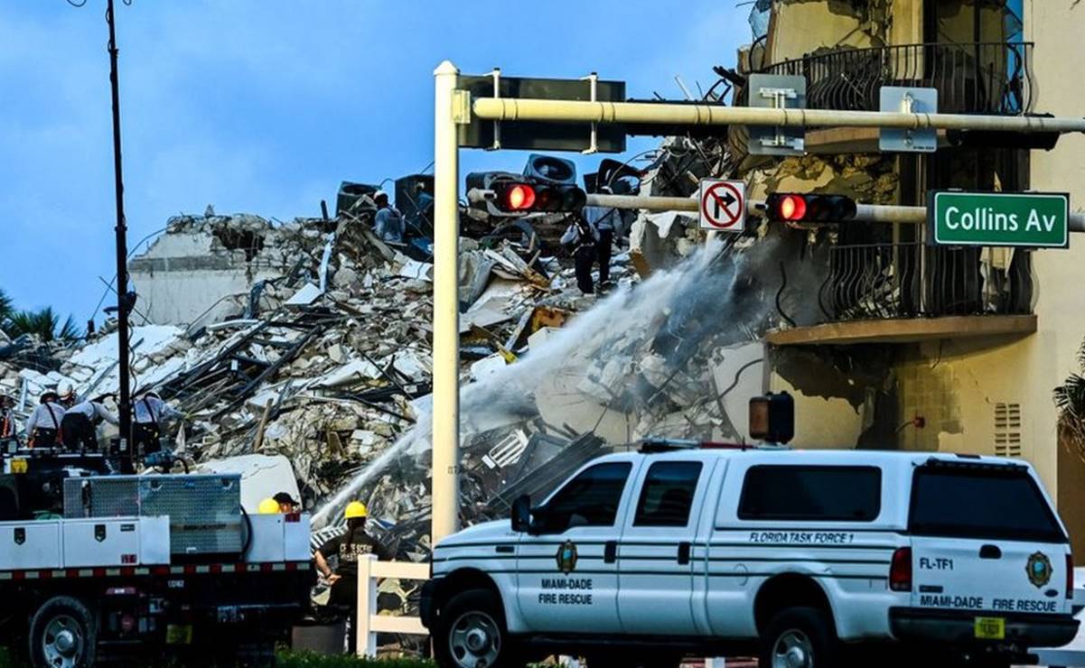 "El edificio que colapsó en Miami se estaba hundiendo hacía décadas", según geólogo