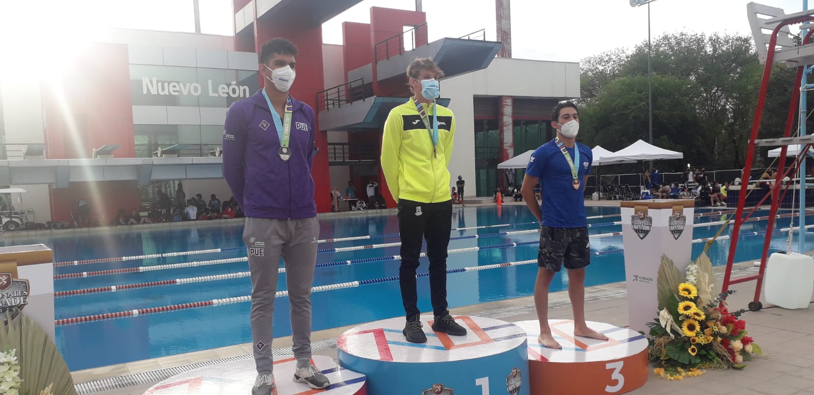 Medalla de plata para Puebla en natación en los Nacionales CONADE