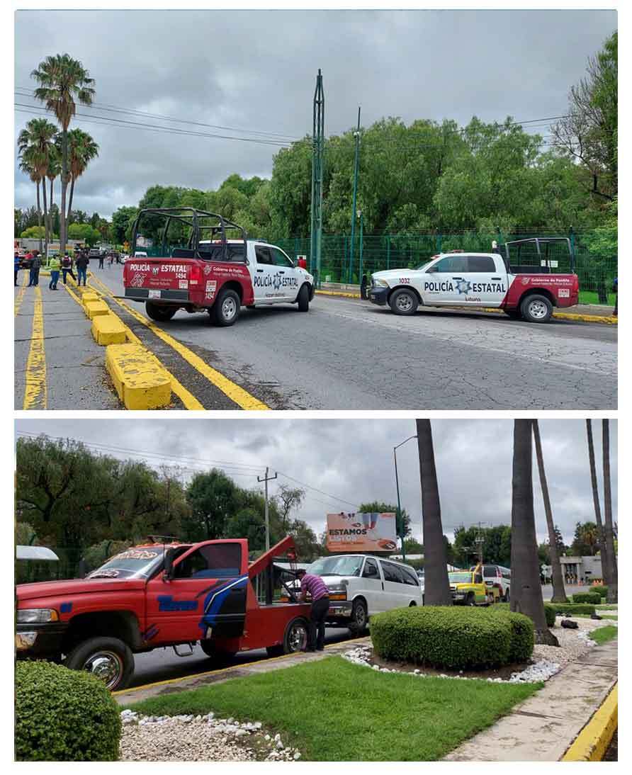 Policía Estatal toma instalaciones de la UDLAP