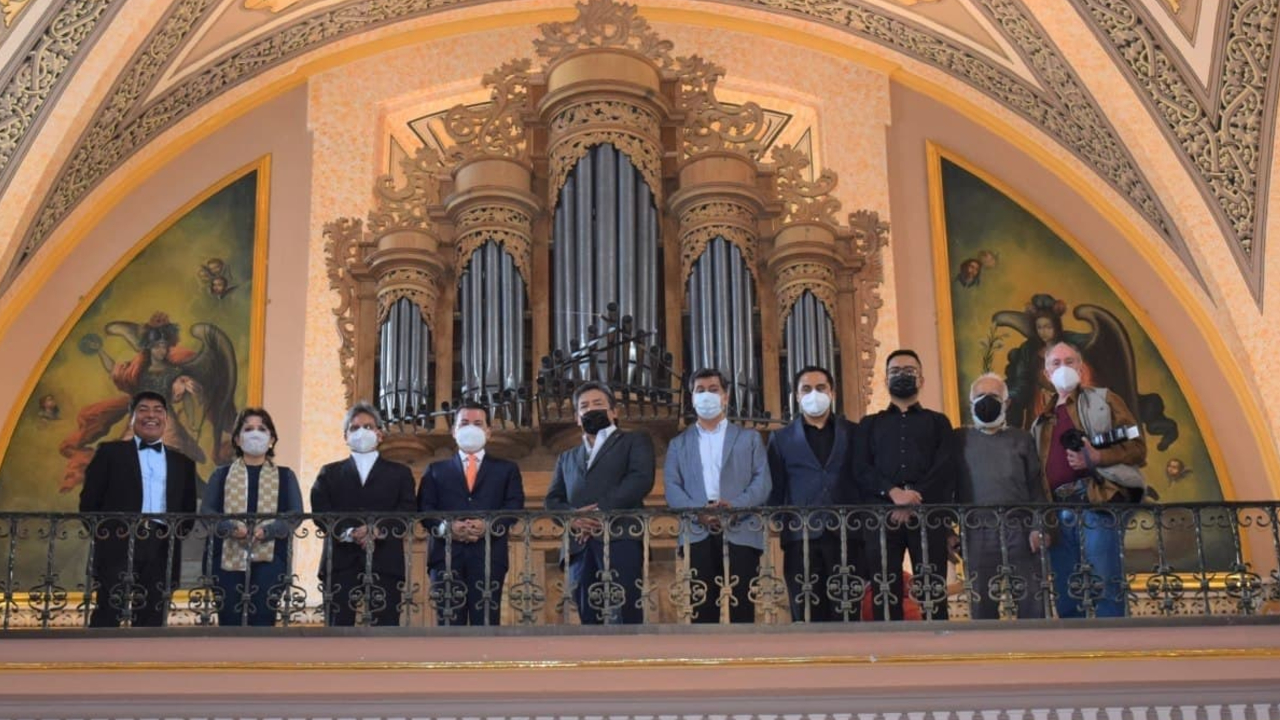 Tras casi un siglo en el olvido el Órgano de la Parroquia de San Pedro Cholula vuelve a musicalizar al municipio