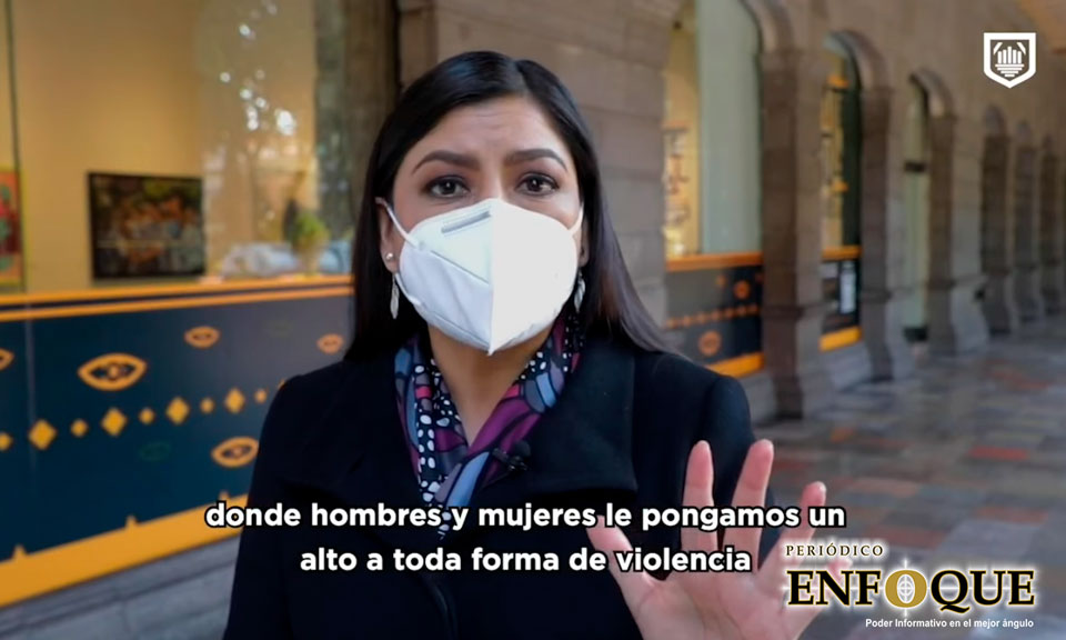 Rivera Vivanco llama a poner un alto a la violencia contra las mujeres