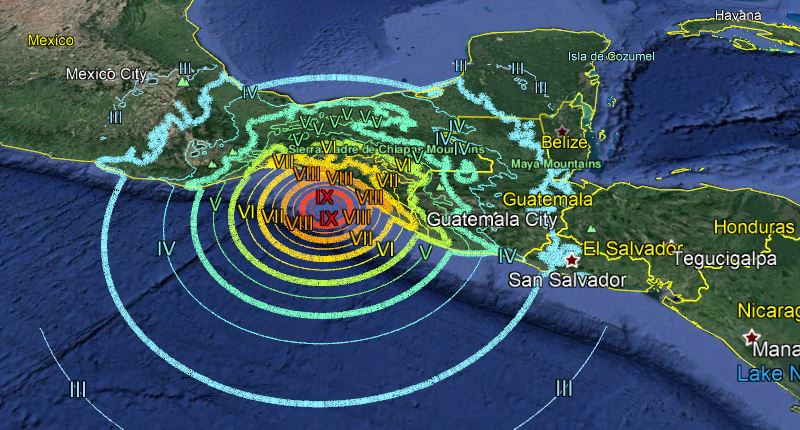 Se registra sismo al suroeste de Chiapas