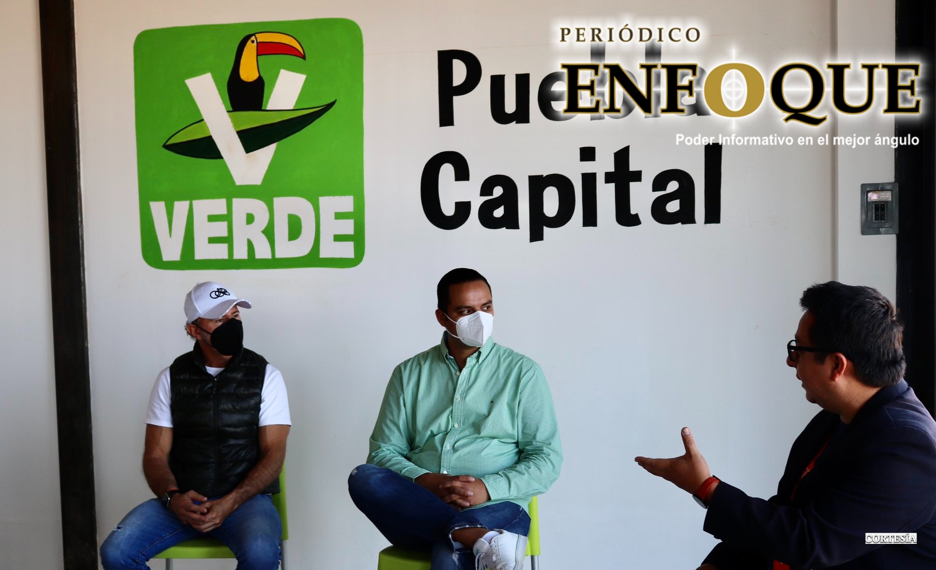 Dirigencia Municipal del Partido Verde visita a su candidato para la Alcaldía Roberto Ruiz Esparza. 