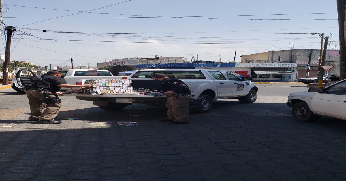 Asegura la PFM más de tres mil piezas apócrifas en Tlaxcala