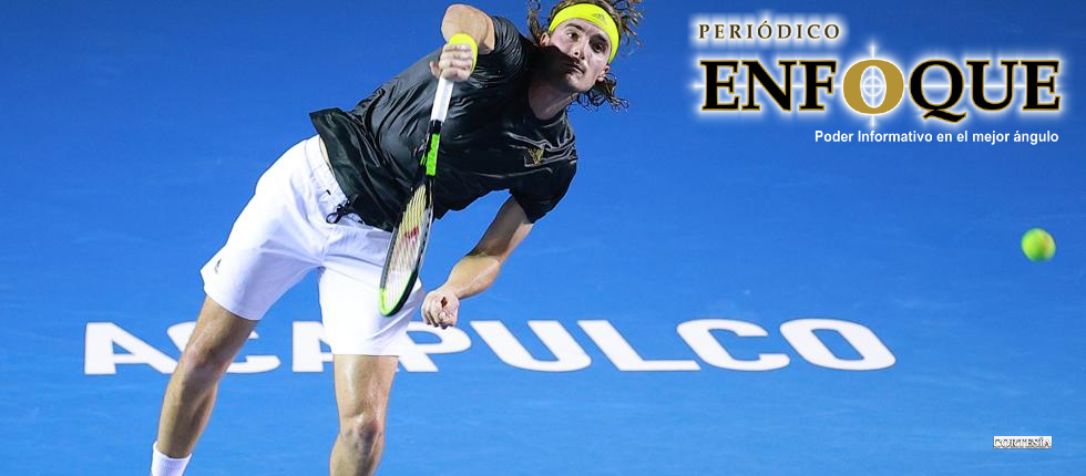 Tsitsipas avanza a semifinales y se perfila como el favorito para ganar el Abierto de Acapulco.