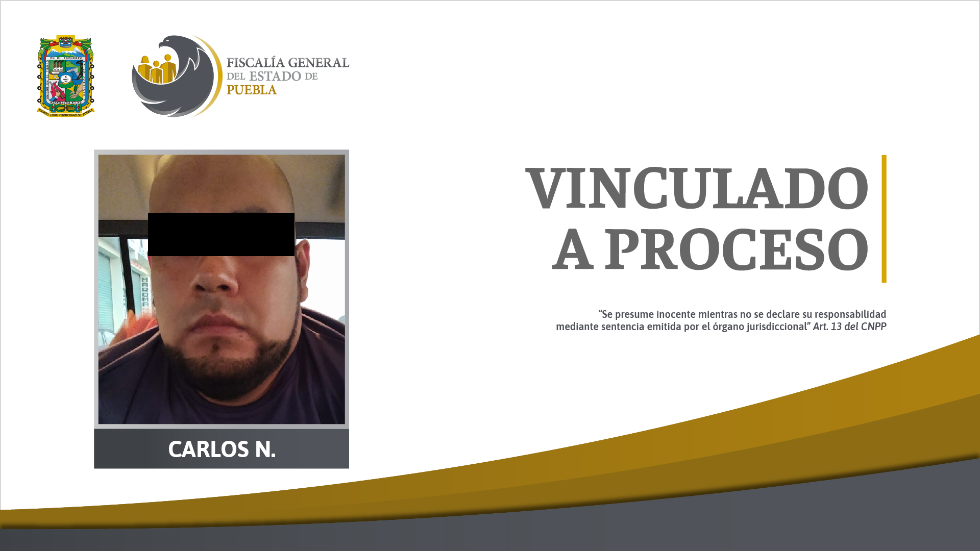 Vinculación a proceso de Carlos N. por explotar sexualmente a su pareja
