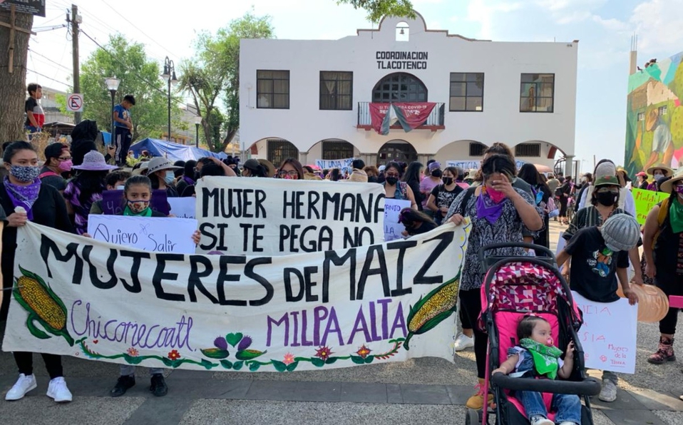 colectivo mujeres maiz exigieron alto