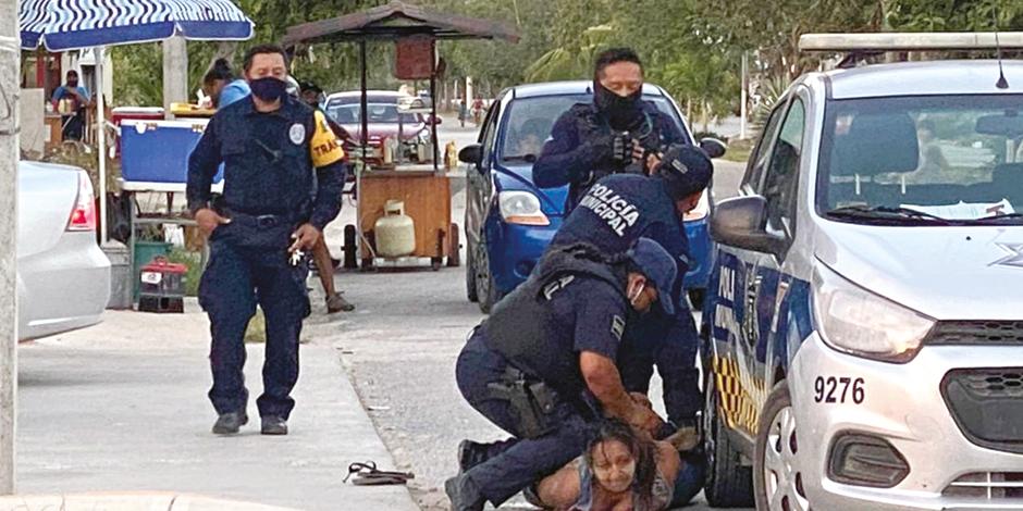 Destituyen al director de Seguridad Pública de Tulum por muerte de mujer a manos de policías a su cargo 