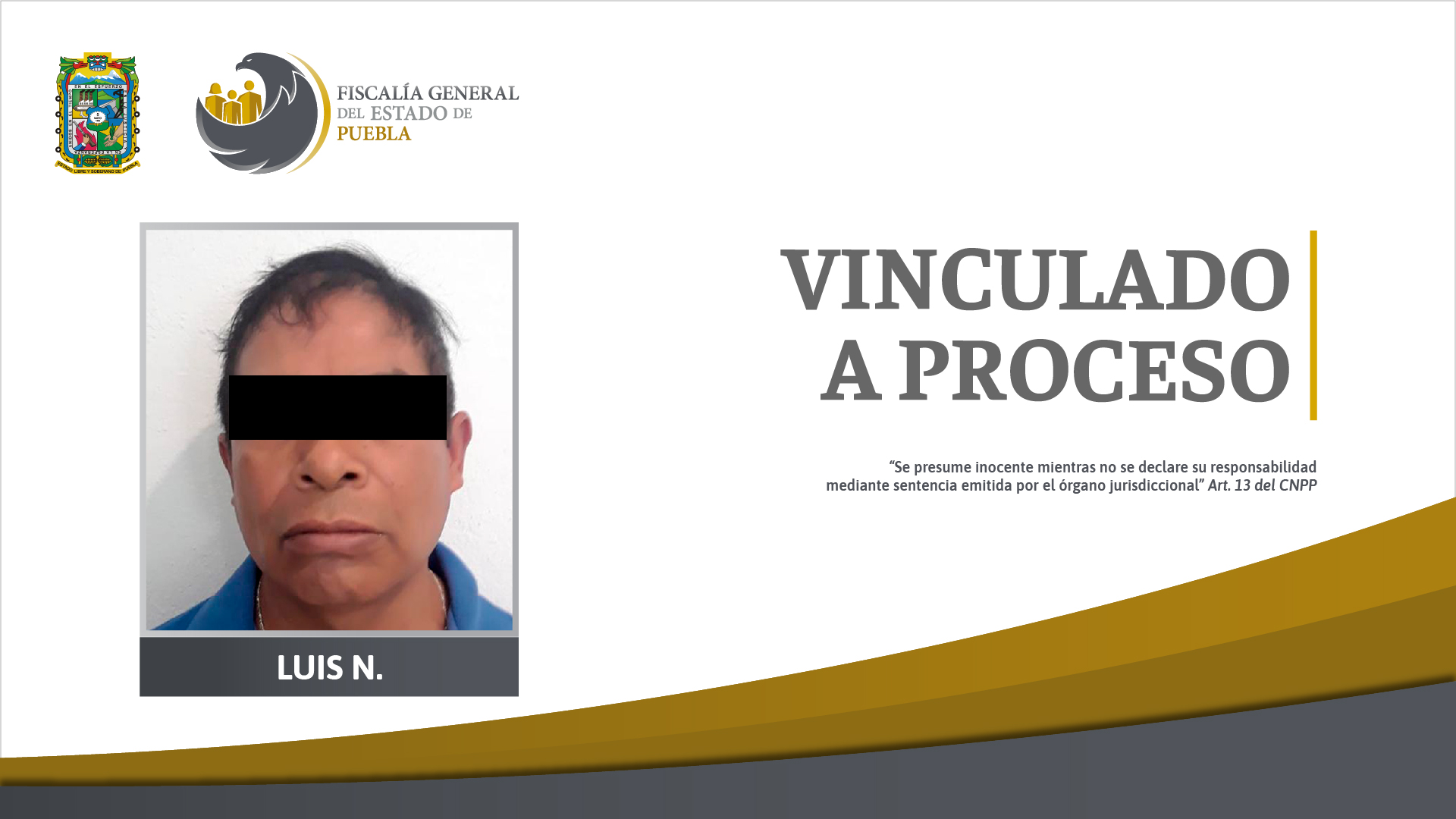 Prisión preventiva contra  Luis N. señalado de violar a su hija en Tehuacán