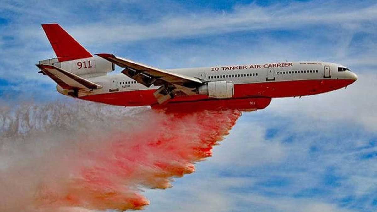Avión estadounidense ayuda en combate a incendios en Coahuila y Nuevo León
