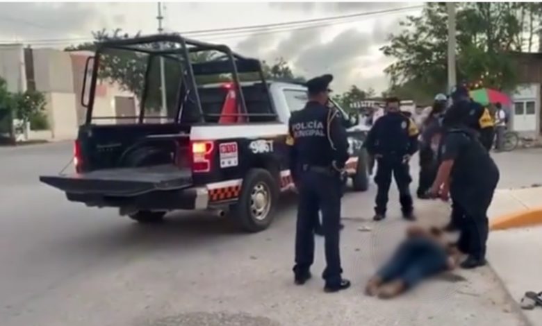 Necropsia concluye que policía de Tulum rompió el cuello a Victoria cuando la sometía