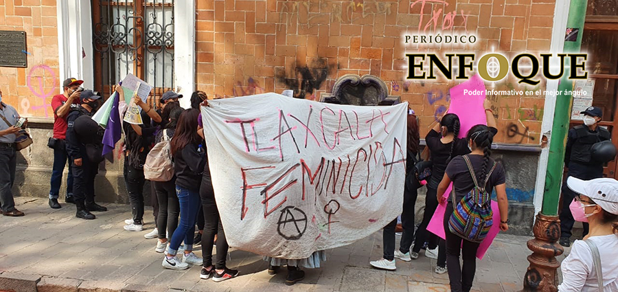 Con marcha claman justicia para Linda N., fallecida en Contla