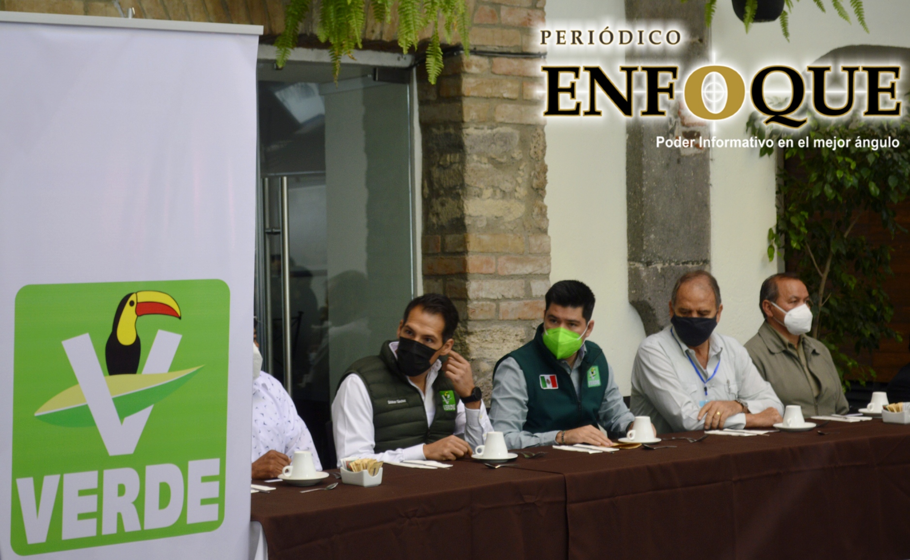 Dirigencia del Partido Verde de Puebla presentó a sus perfiles que contendrán por el Distrito de Amozoc.
