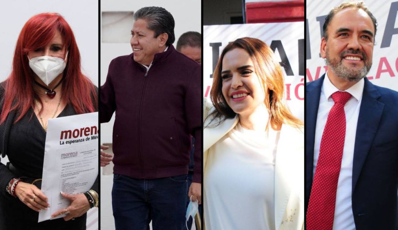 Estos son los candidatos con mejor aprobación en estados que elegirán gobernador: México Elige