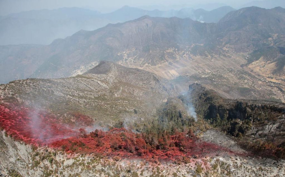 Incendio en sierra de Arteaga se ha liquidado en un 75%