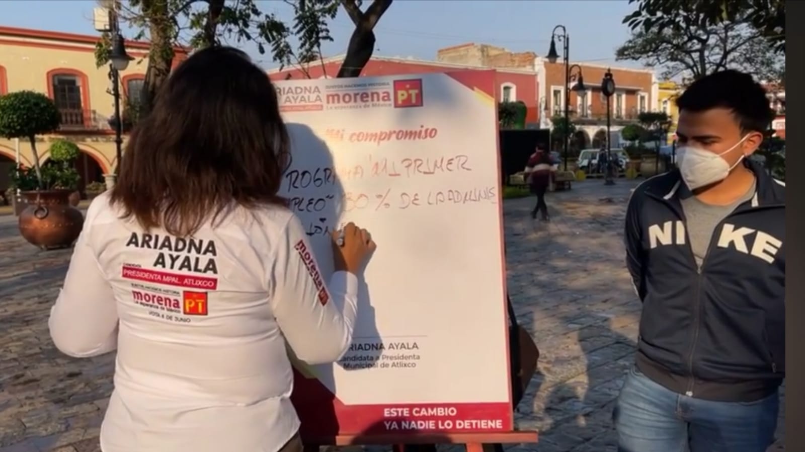 Ariadna Ayala comprometida con los jóvenes de Atlixco impulsará un mejor futuro y oportunidades