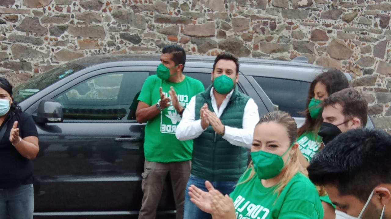 Inició esta semana la campaña de Marco Fosado, candidato por el Partido Verde por la alcaldía de San Andrés Cholula. 