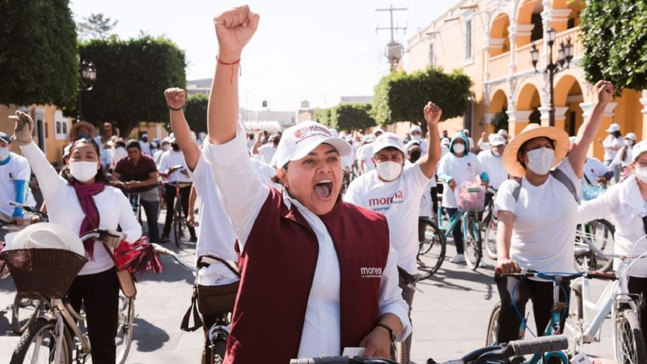 Para Karina Pérez Popoca un gobierno que se destaque por su humanidad desencadenaría el desarrollo que necesita San Andrés Cholula. 