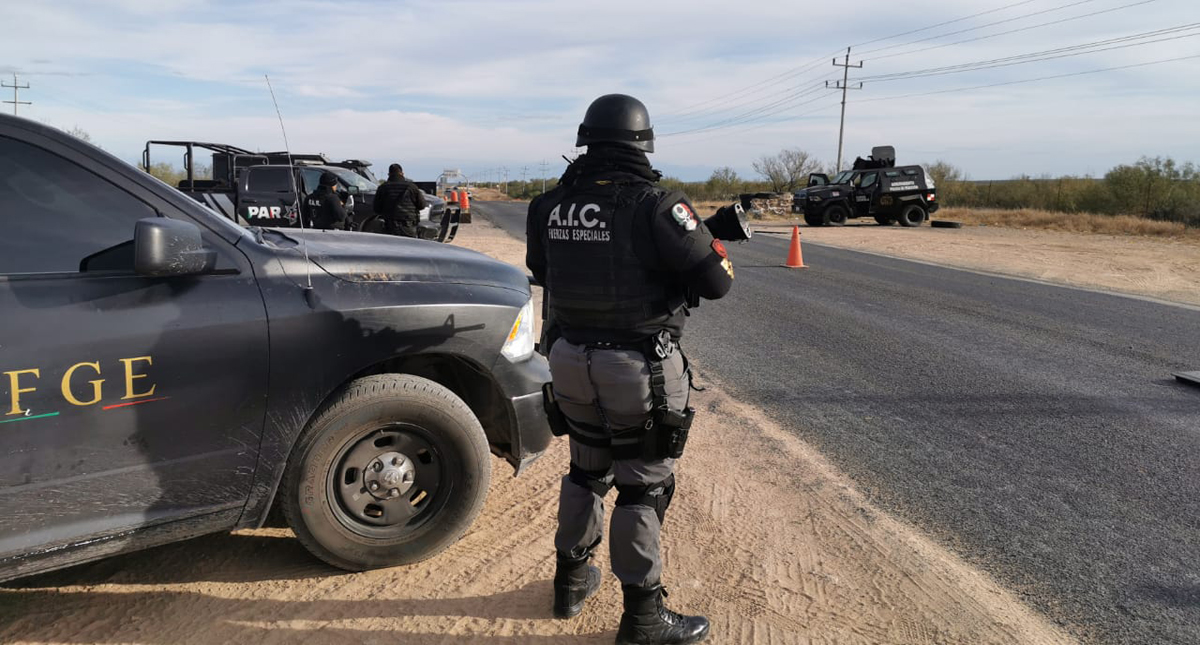Policías abaten a presuntos sicarios tras ataque armado en "La Ribereña" en Coahuila