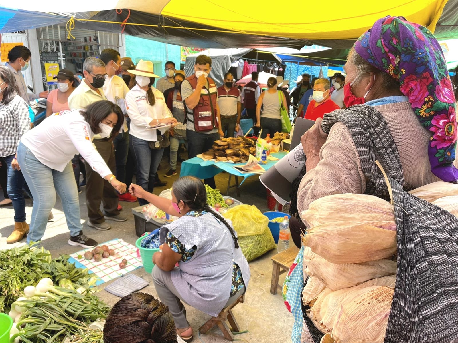 Apoyo total a comerciantes y tianguistas de Atlixco:  Ariadna Ayala
